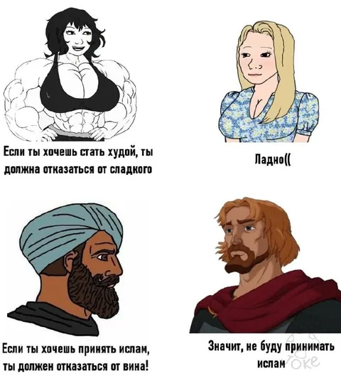 Отказ от сладкого и ислама