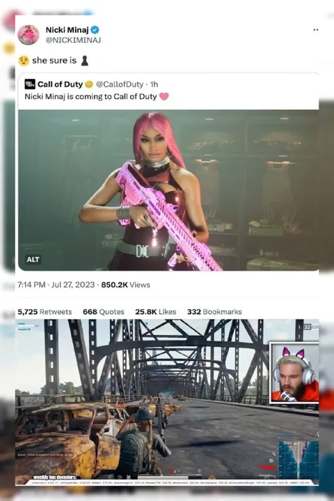 Nicki Minaj Comes to Call of Duty