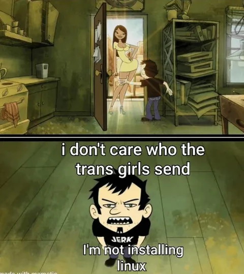 Trans Girls Send Linux