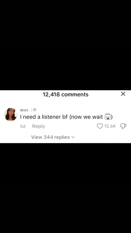 I Need a Listener Boyfriend