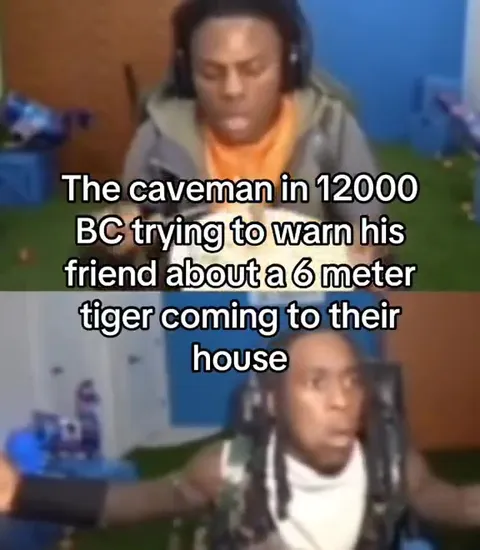 Caveman Warns About a Tiger