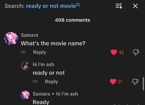 Ready or Not Movie Name