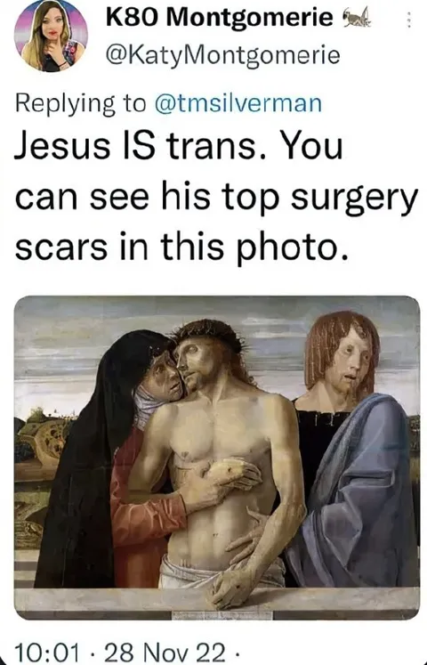 Jesus Has Top Surgery Scars