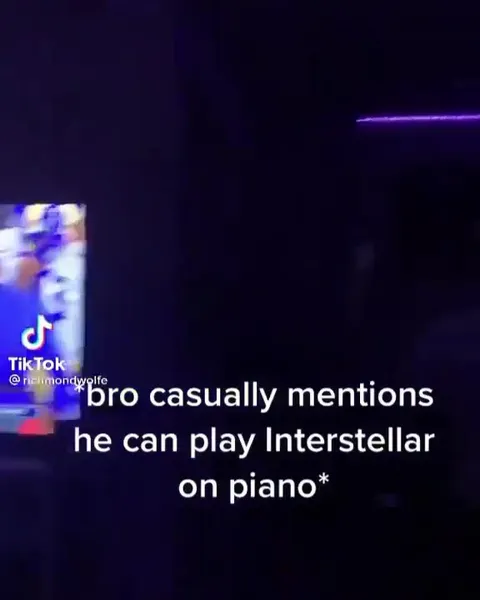 Bro Plays Interstellar on Piano