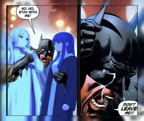Batman Begs Them Not to Leave