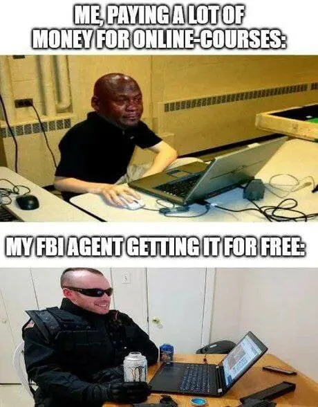 FBI Agent Gets Online Courses Free