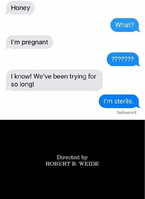 I'm Sterile Pregnancy Reveal