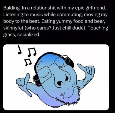 Balding With an Epic Girlfriend