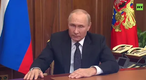 Путин объявляет частичную мобилизацию