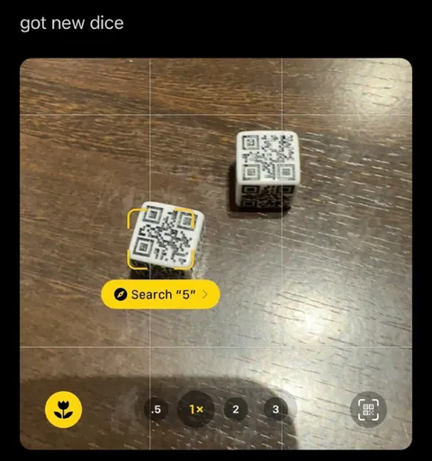 Got New Dice QR Scan