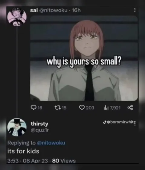 Why Is Yours So Small?