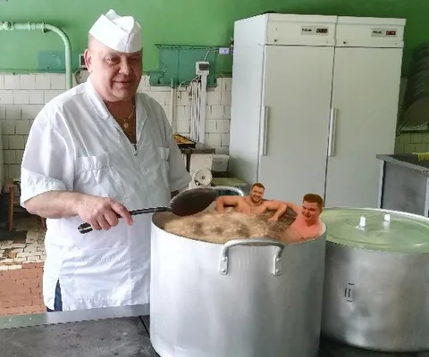 Мужики в кастрюле