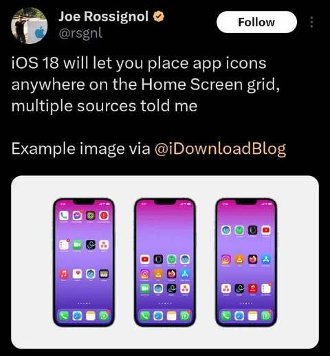 Apps Anywhere on the Home Screen