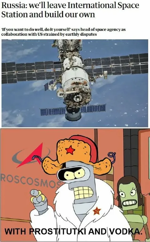 Russia Builds Its Own Space Station