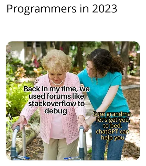 Programmers in 2023 Need ChatGPT