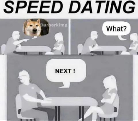 Doge Speed Dating Rejection