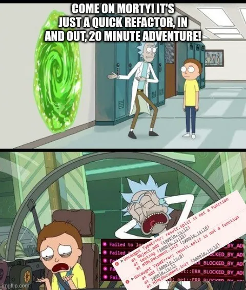Morty’s Quick Refactor Adventure