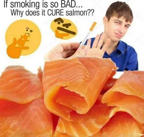 Smoking Cures Salmon