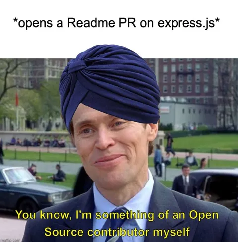 Open Source Contributor Myself
