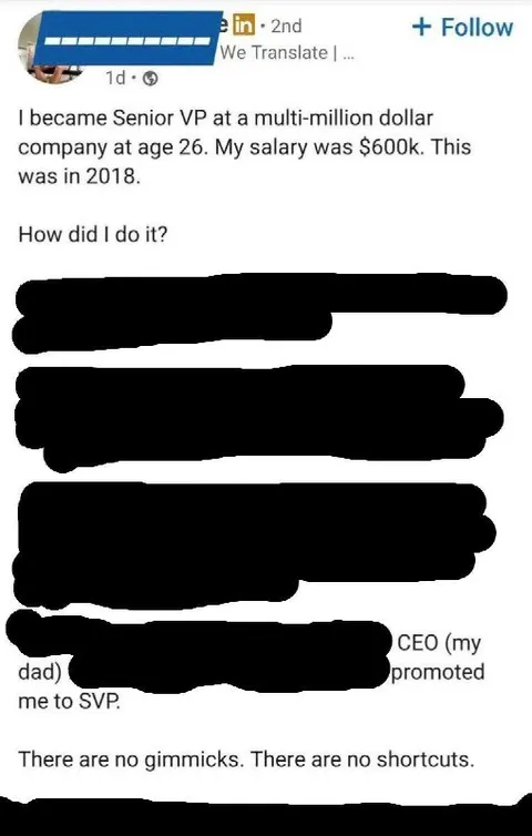 Senior VP at 26