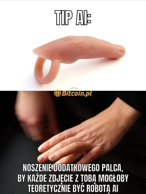 Noszenie dodatkowego palca