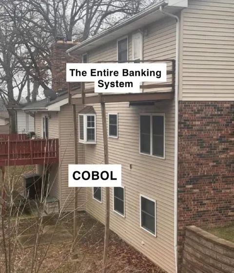 The Entire Banking System Is COBOL