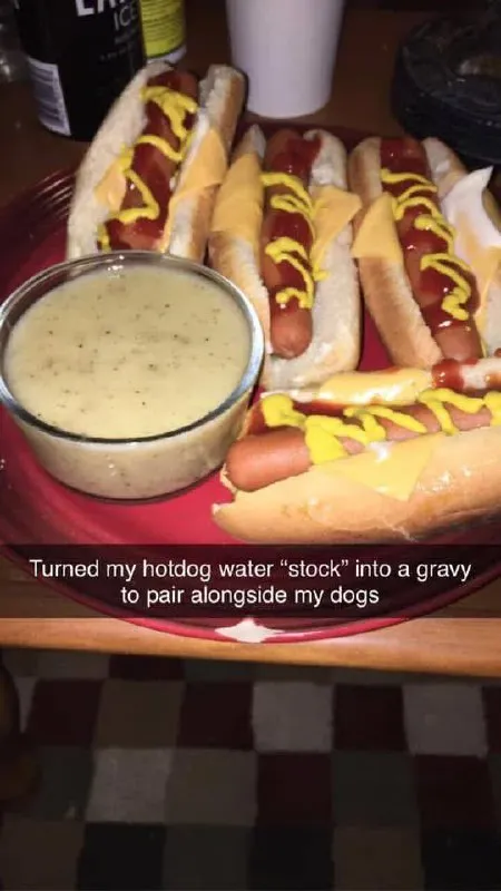 Hot Dog Water Gravy