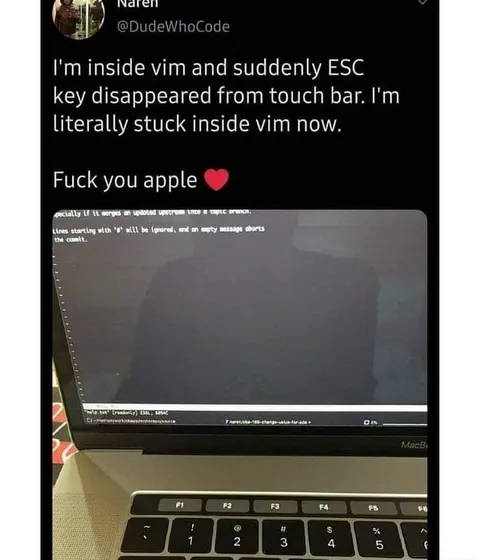 Stuck Inside Vim