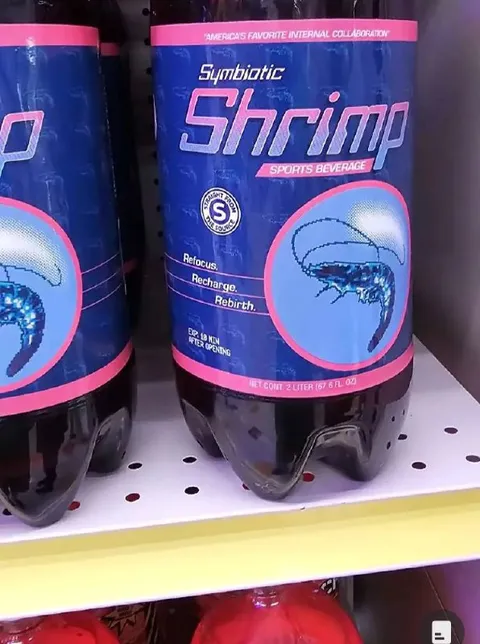 Symbiotic Shrimp Sports Beverage