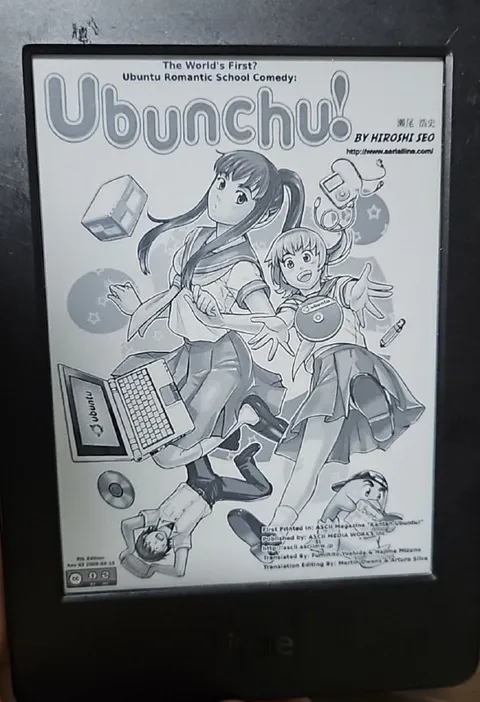 Ubunchu Ubuntu Manga Cover