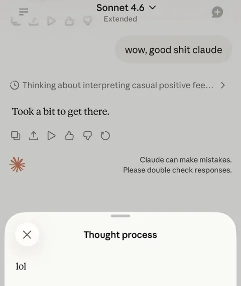 Claude Takes a Bit