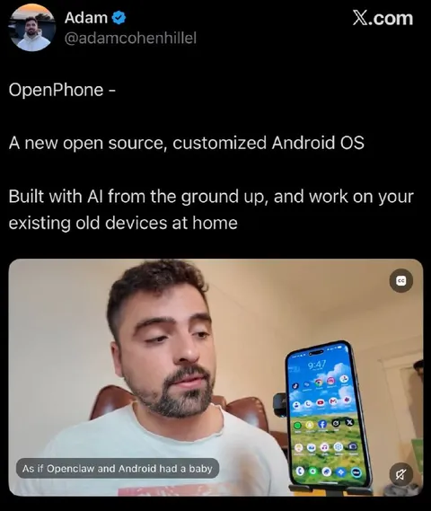 OpenPhone Android Baby