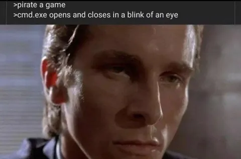 Pirated Game Command Window