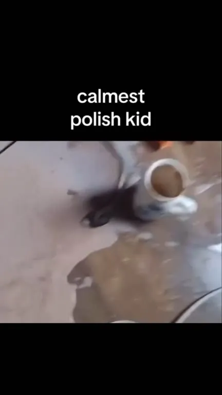 Calmest Polish Kid Causes Flood