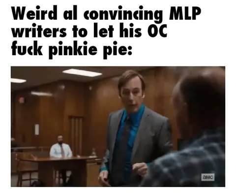 Weird Al Defending Pinkie Pie