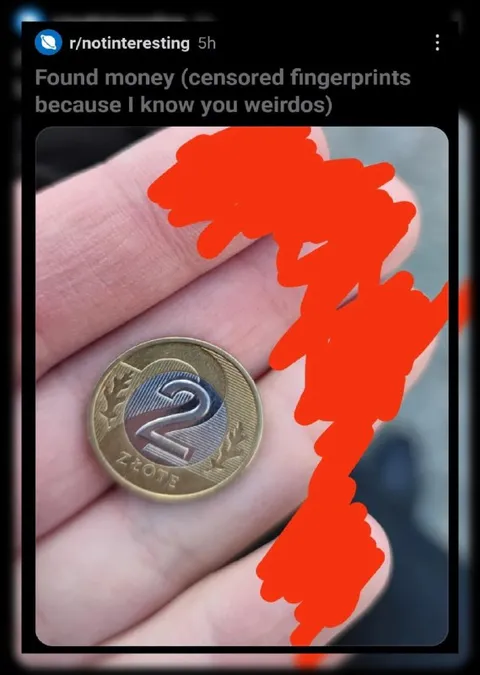 Found Money Fingerprint Joke