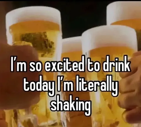 Excited to Drink Beer