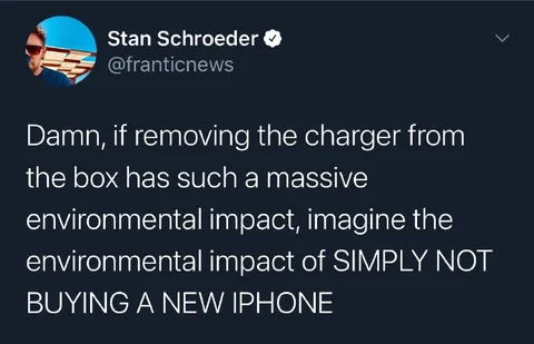 Just Don't Buy a New iPhone