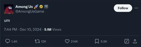 Among Us Just Says Um