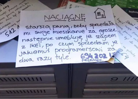 Naciągnę starszą panią