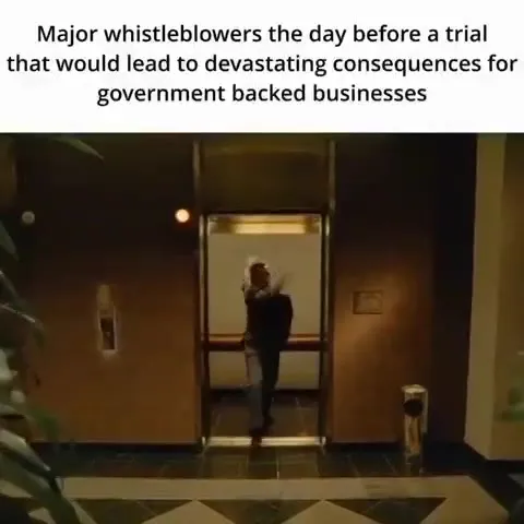 Whistleblowers Before the Trial