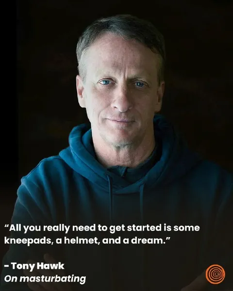 Tony Hawk on Masturbating