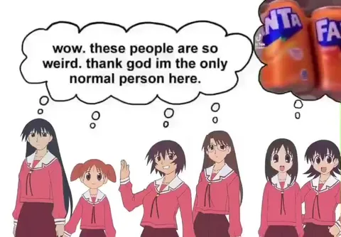The Only Normal Person Here