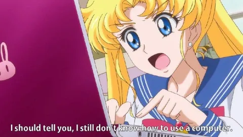 Sailor Moon Doesn't Know Computers