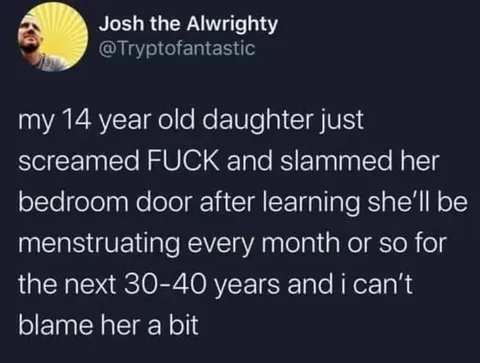 Daughter Learns About Menstruation