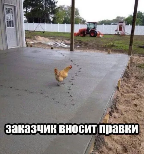 Заказчик вносит правки
