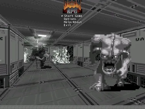 Doom RPG Start Menu