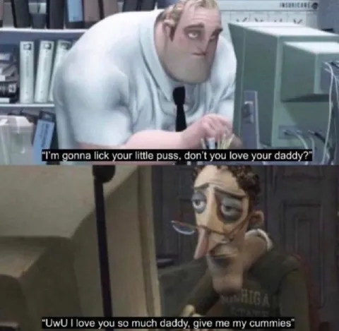 Daddy Cummies Reaction Meme