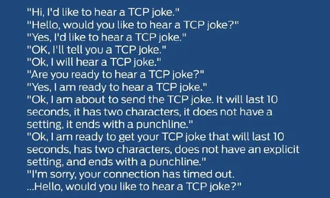 TCP Joke Connection Timeout