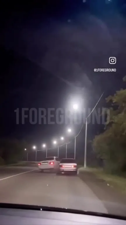 Неудачный ночной обгон
